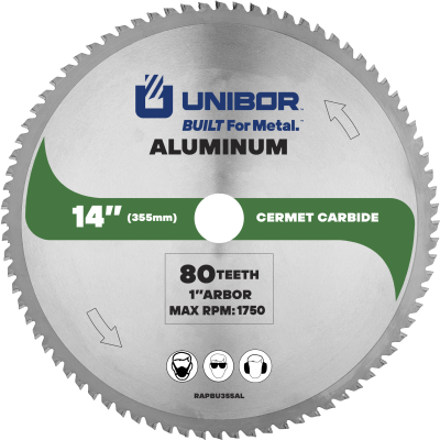 Unibor Aluminium Blade - RAPBU355AL